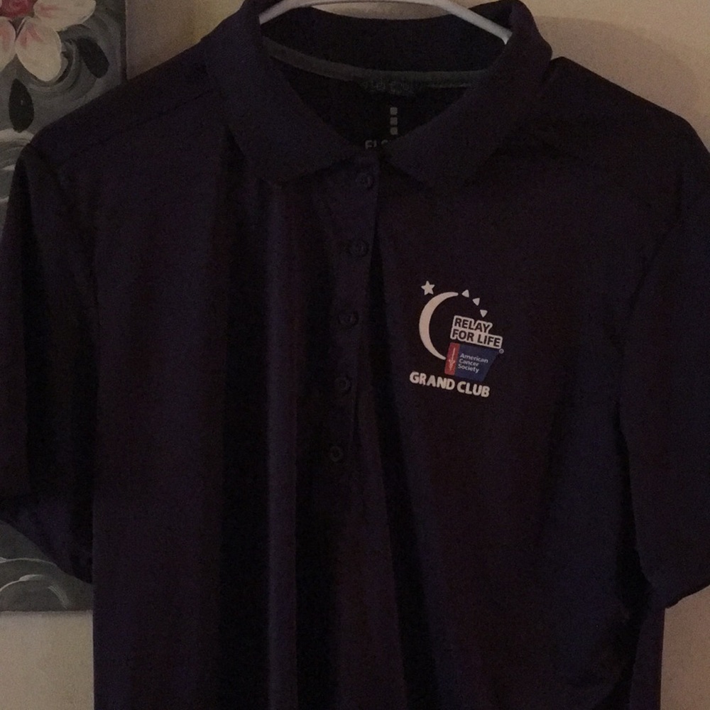 NWOT relay for life short sleeve woman’s top